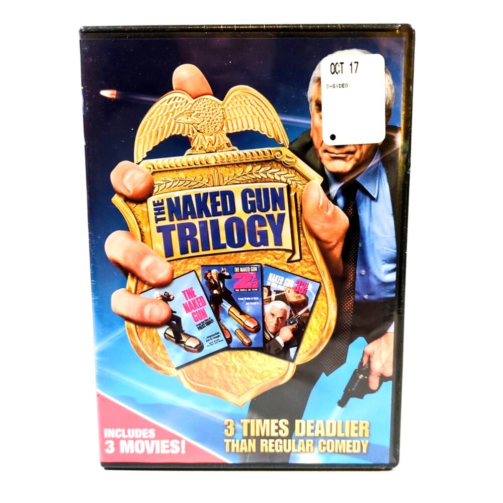 Naked Gun Trilogy DVD 2007 Leslie Nielsen Comedy Frank Drebin 3-Movie Set New